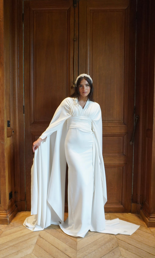 Robe Illusion d'Enveloppe Enchanteresse